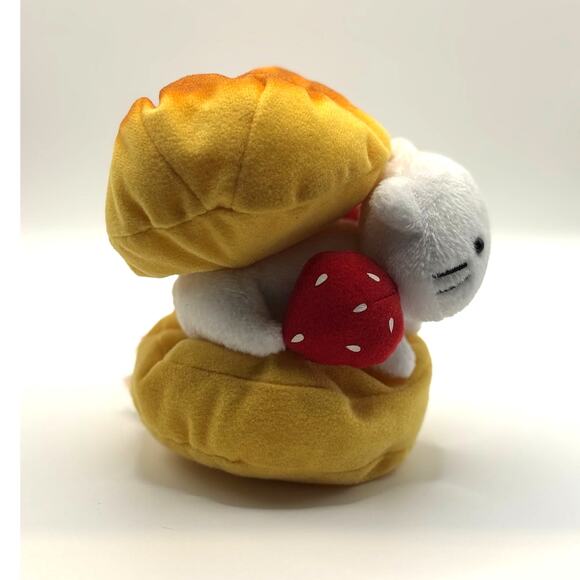 San-X Nyan Nyan Nyanko Cafe Series Cream Puff Cat Plush Doll Toy w/Tag - Picture 5 of 6